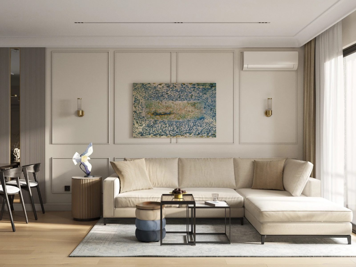 3-Schlafzimmer-Wohnungen, 96–151 m², 100 m vom Strand Šušanj — neue Anlage, Bar 8