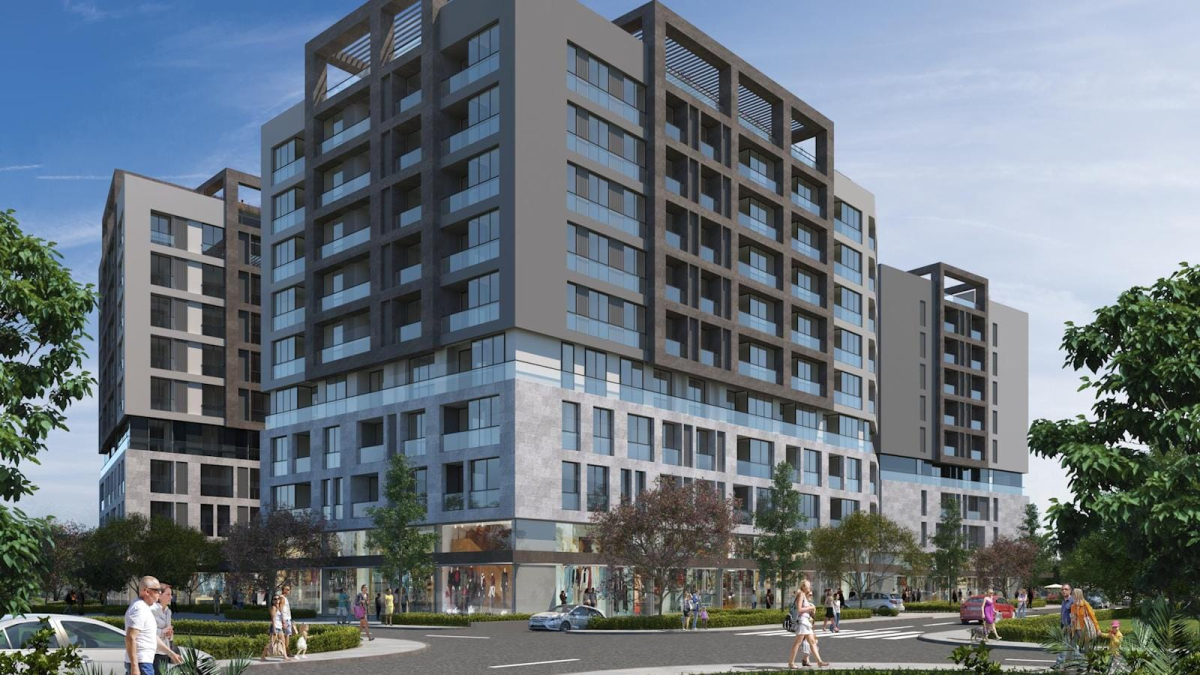 Jednosobni apartmani u kompleksu sa hotelskim konceptom, od 41,5 m², 800 m od mora — Bar 2