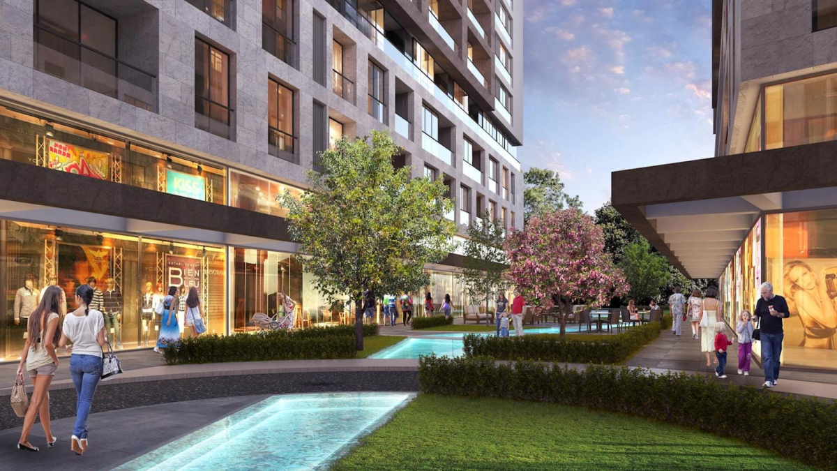 Jednosobni apartmani u kompleksu sa hotelskim konceptom, od 41,5 m², 800 m od mora — Bar 5