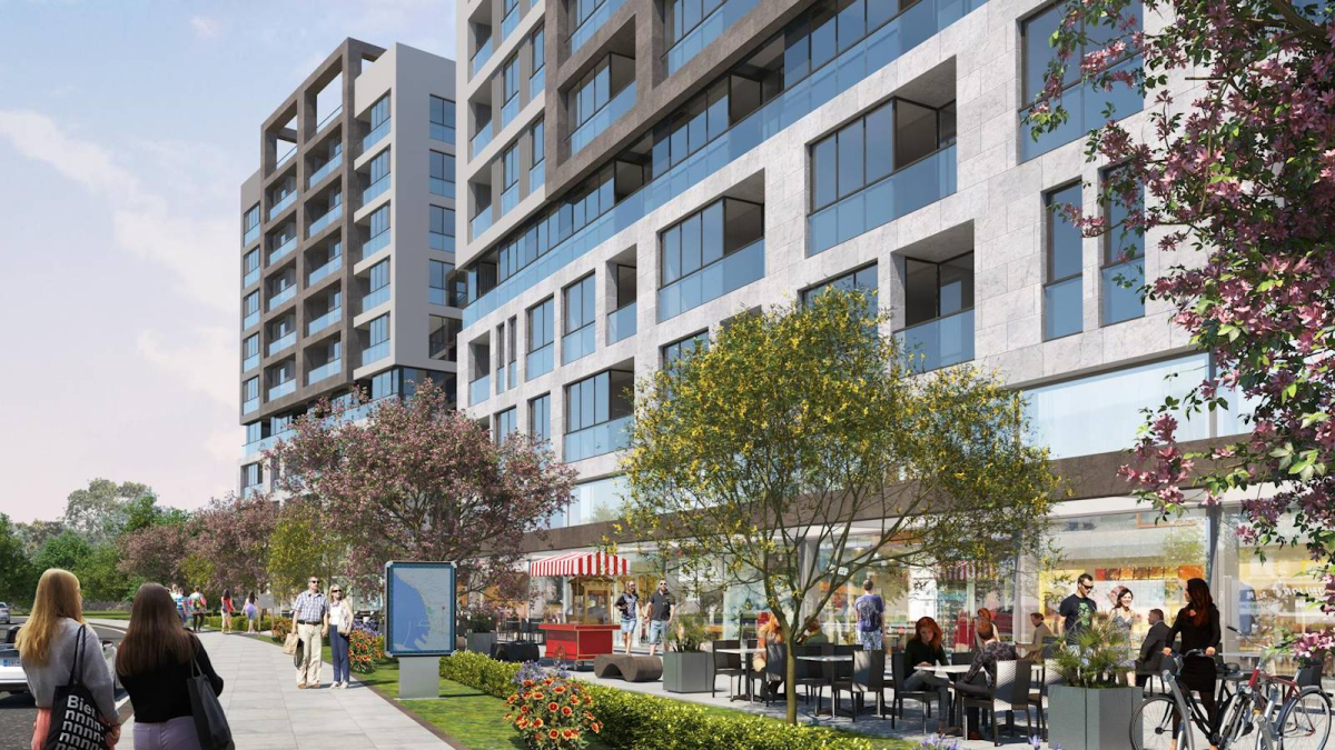 1-bedroom apartments in a premium new complex, white-box, 800 m from the sea — Bar 3