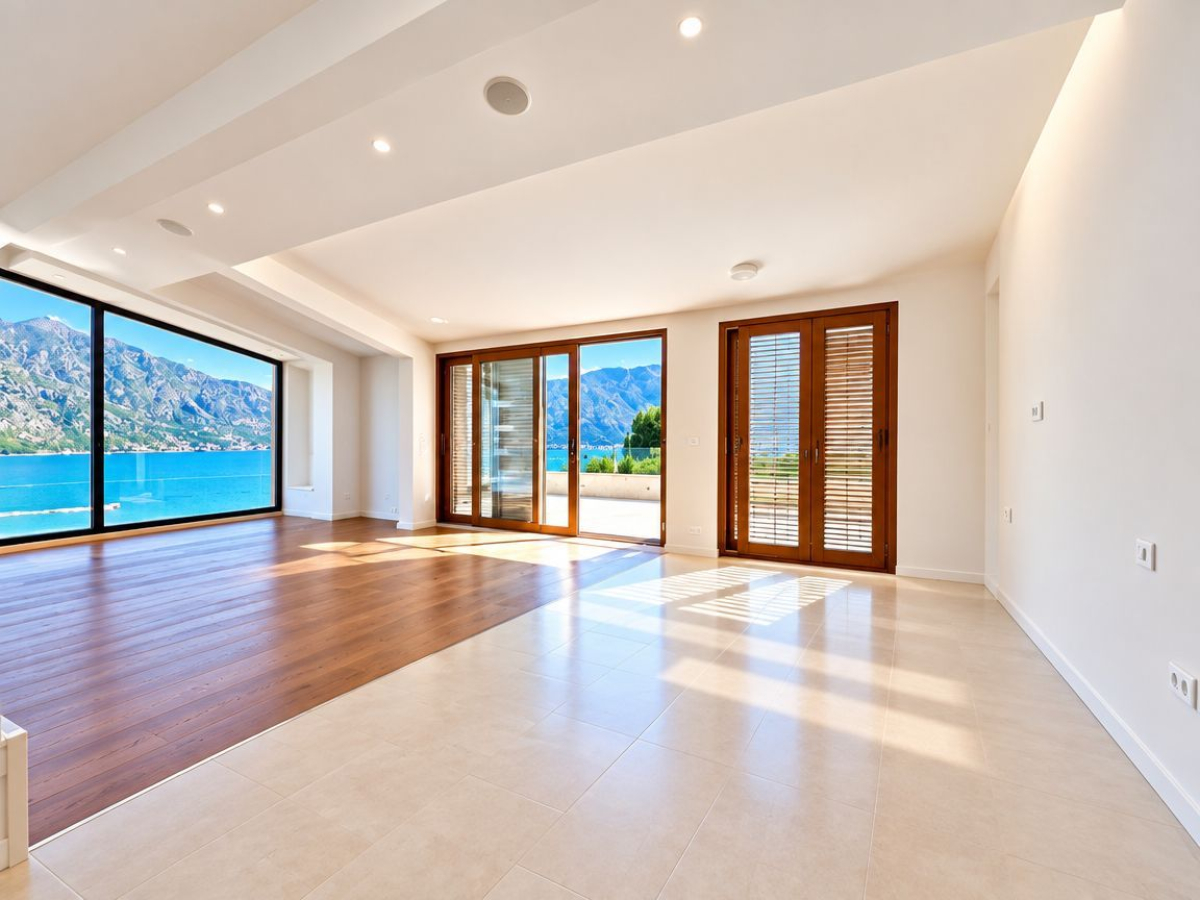 Luxury villa 495 m² with panoramic bay view, 90 m from the sea — Stoliv, Kotor 2