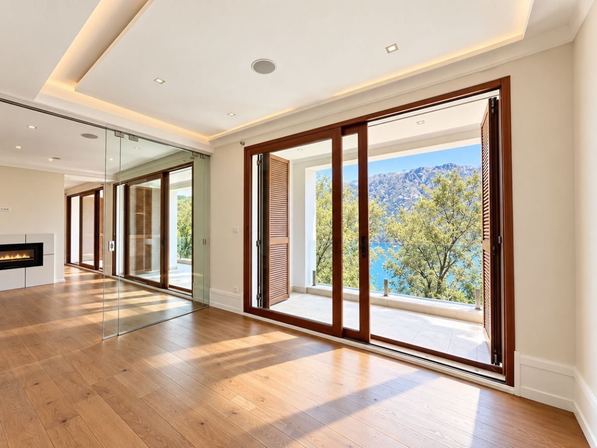 Luxury villa 495 m² with panoramic bay view, 90 m from the sea — Stoliv, Kotor 5