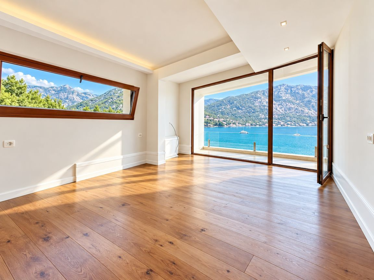 Luxury villa 495 m² with panoramic bay view, 90 m from the sea — Stoliv, Kotor 7