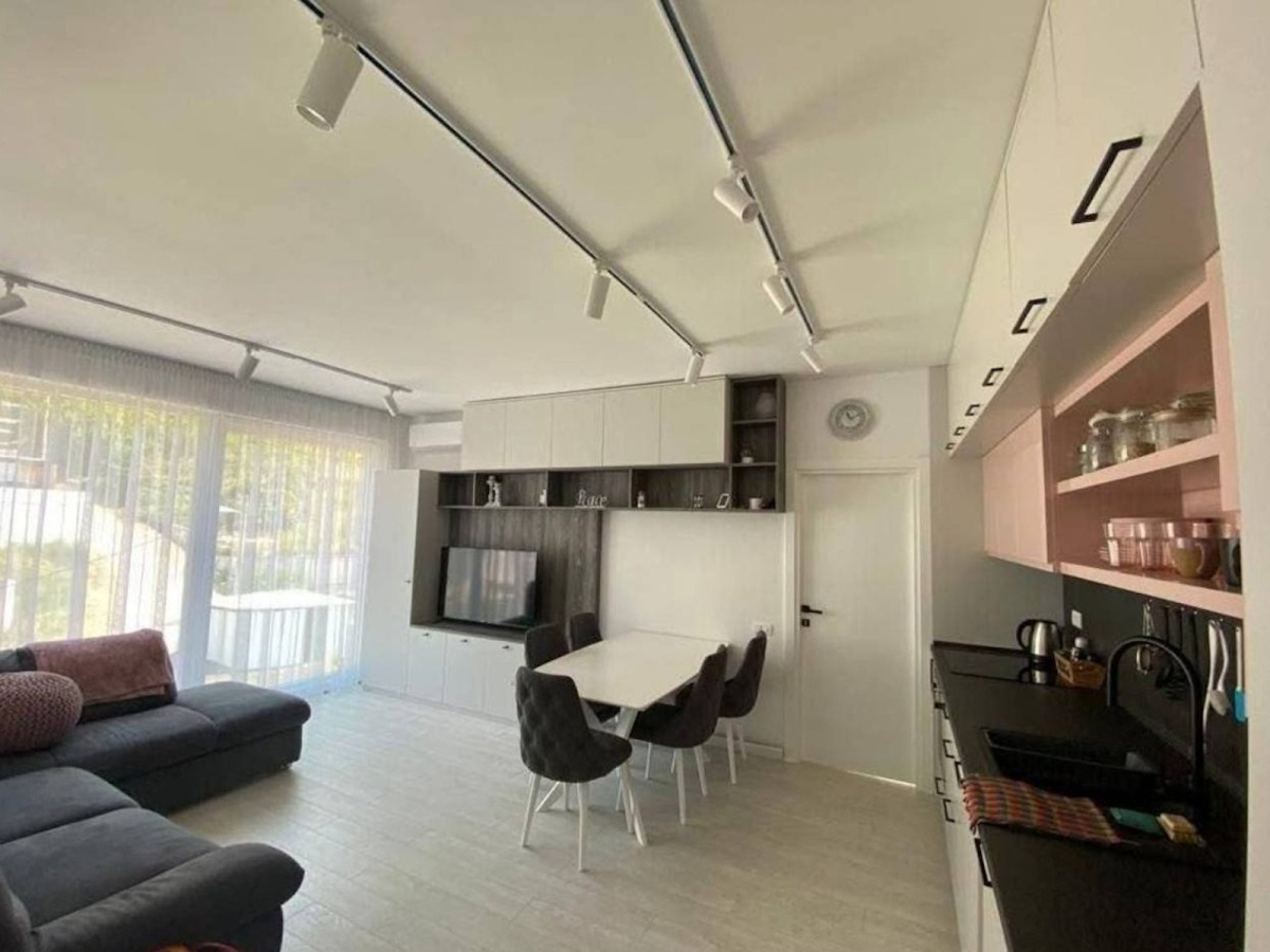 Furnished 2-bedroom apartment 55 m² with parking and pool, Panorama complex — Mažina, Tivat 4