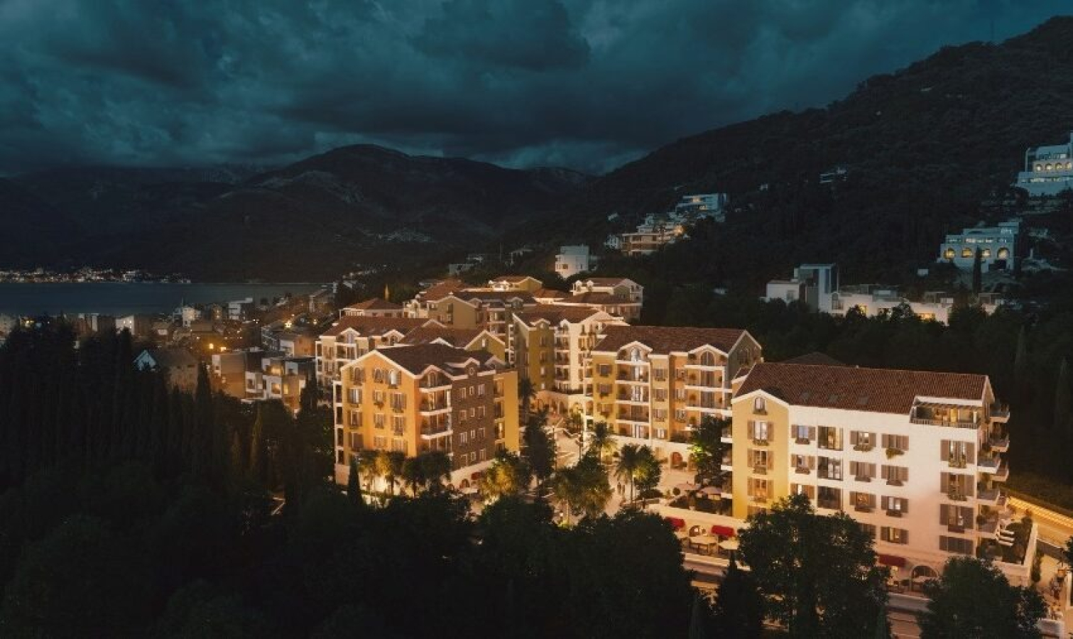1-bedroom apartment 39 m² under construction with partial sea view, 2nd floor — Donja Lastva, Tivat 4