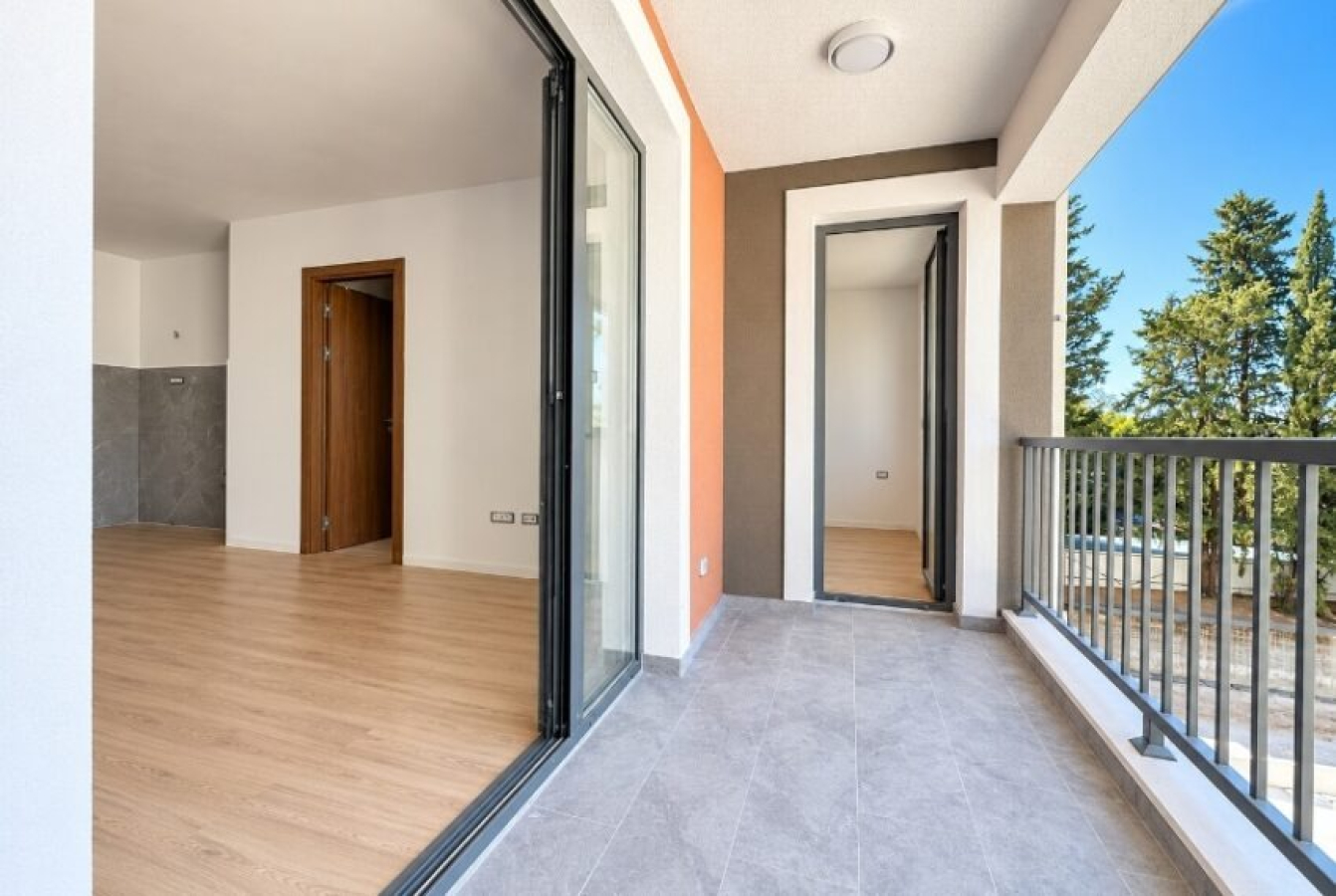 1-bedroom apartment 39 m² under construction with partial sea view, 2nd floor — Donja Lastva, Tivat 8
