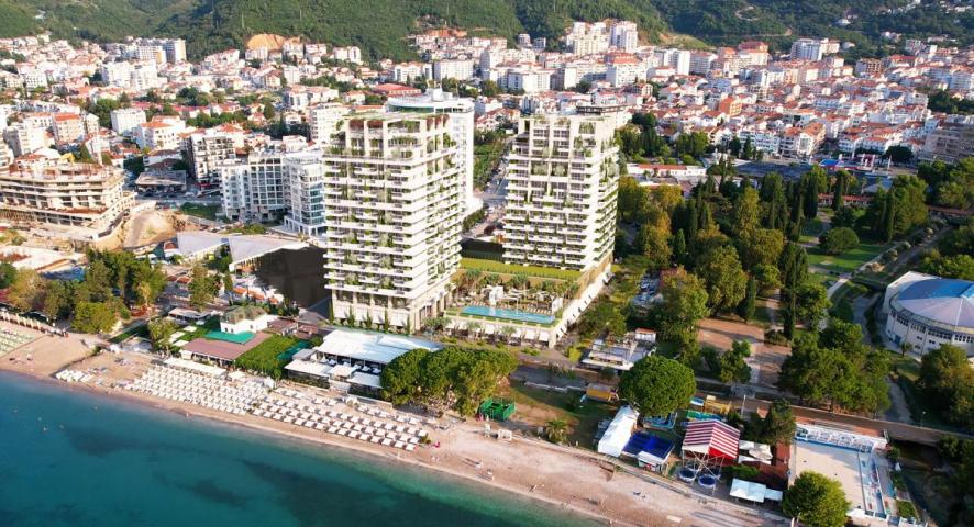 Two bedroom apartment in residential complex, Budva