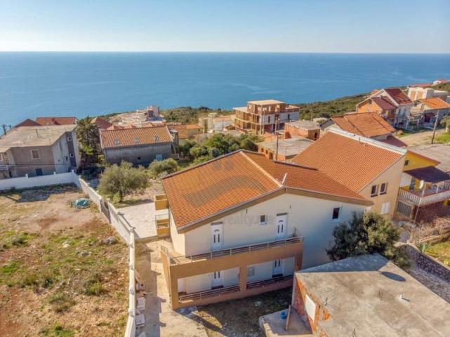 Newly built house with stunning sea view for sale in Krimovica, near Budva. 