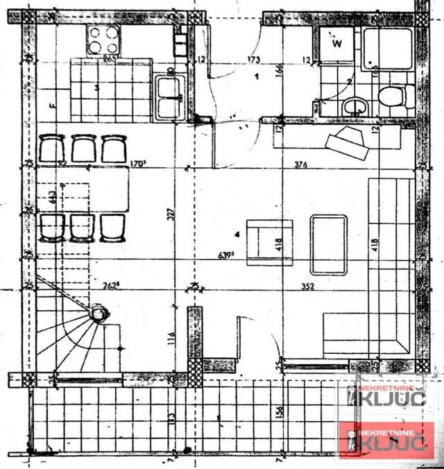 NOVA DETELINARA, 75m2, Trosoban-Duplex, Namešten