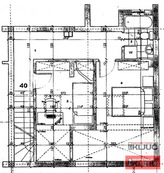 NOVA DETELINARA, 75m2, Trosoban-Duplex, Namešten