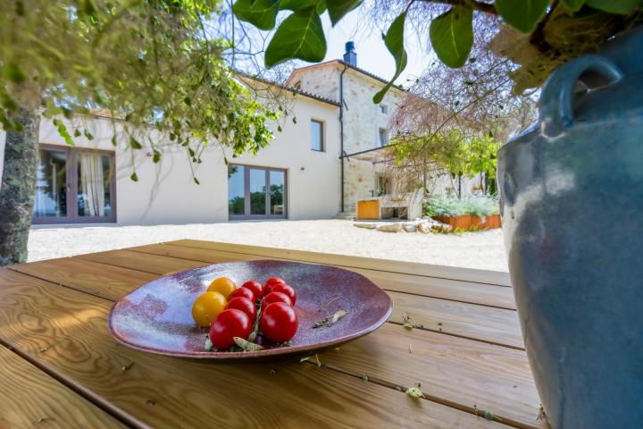 Labin, Šumber, unikatna samostojeća villa  na velikoj okućnici s pogledom 