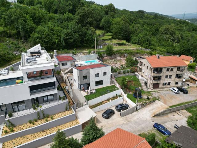 OPATIJA, BREGI - samostojeća kuća 180m2 s panoramskim pogledom na more + okućnica 600m2