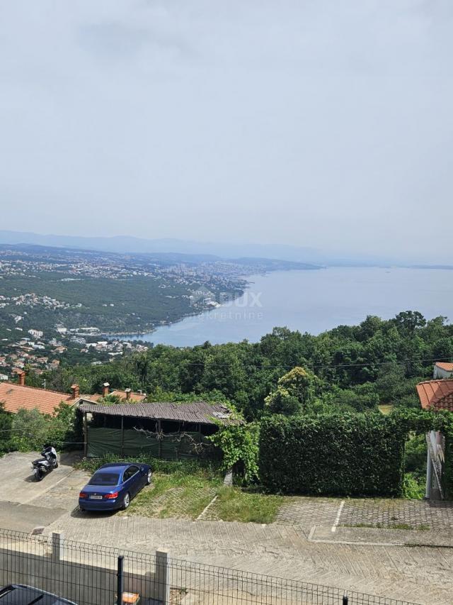 OPATIJA, BREGI - samostojeća kuća 180m2 s panoramskim pogledom na more + okućnica 600m2