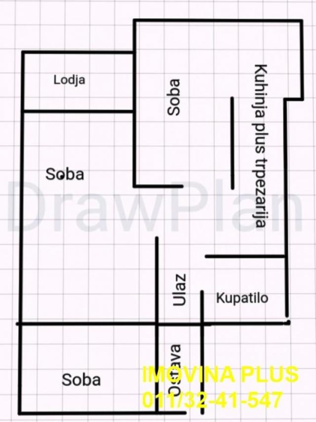 Zemun polje - Martina Lutera Kinga, 49m2