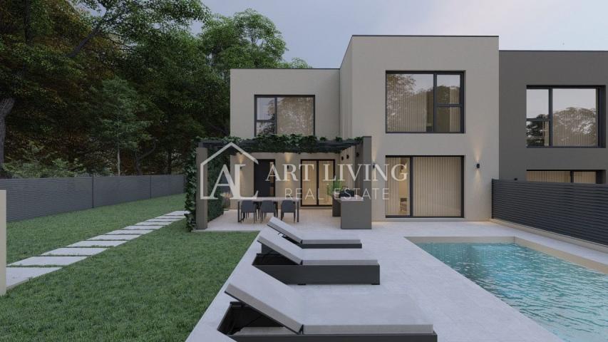 Istria, Novigrad, surroundings - Modern terraced house in a quiet and beautiful location - NEW CONST