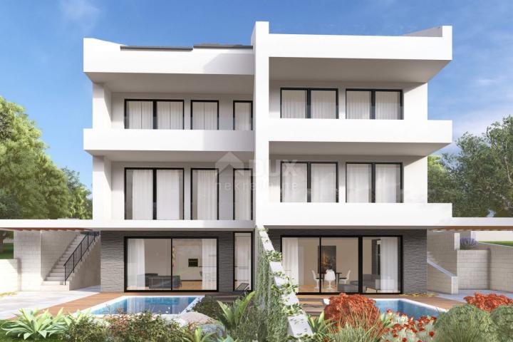 CRIKVENICA, DRAMALJ - Apartment in a new building just 300 meters from the sea!