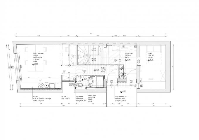 Wohnung Centar, Gornji Grad - Medveščak, 33,38m2