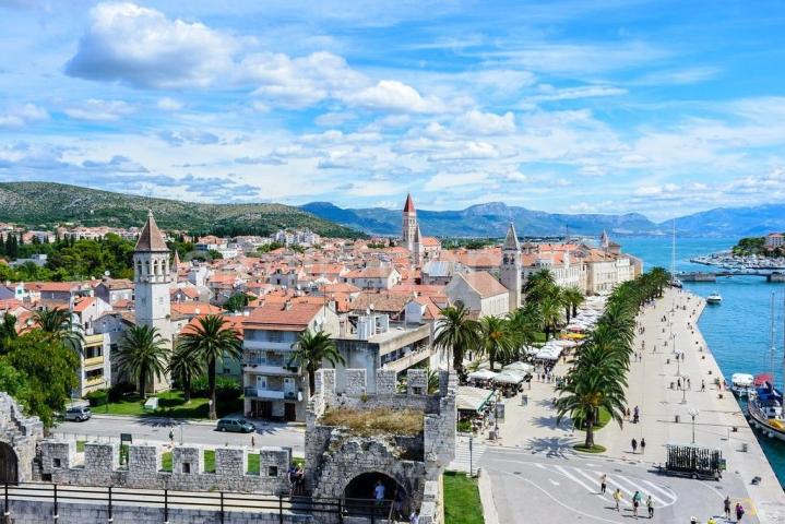 Građevinsko zemljište sa odličnom pogledom na more, Čiovo