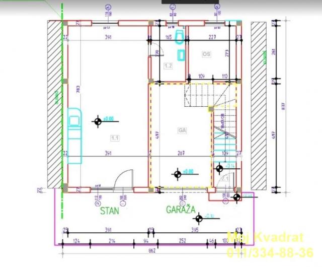 Zemun, Batajnica - Diskont PKB nova 21, 185m2