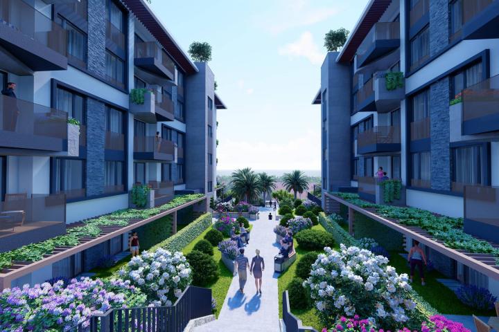 Makarska, dvosoban stan u prizemlju s vrtom NKP 75, 77 m2