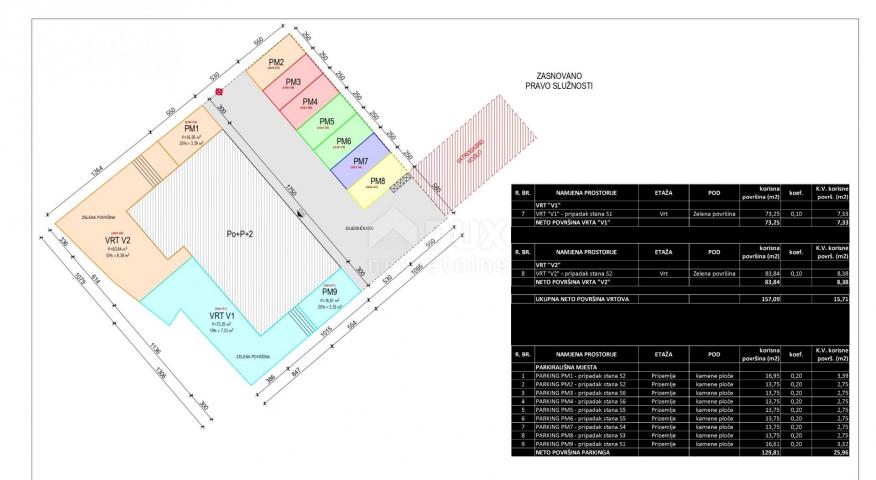 ZADAR, SUKOŠAN - Penthouse u izgradnji u blizini mora S5