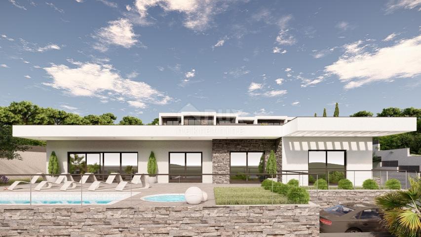 CRIKVENICA - Modern villa with a panoramic view of the sea