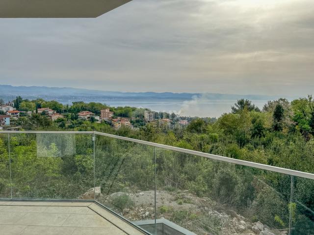 OPATIJA, IKA - Wohnung im Neubau 135m2 + Dachterrasse 77m2, Panoramablick auf das Meer