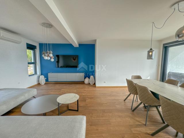 OPATIJA, IKA - Wohnung im Neubau 135m2 + Dachterrasse 77m2, Panoramablick auf das Meer