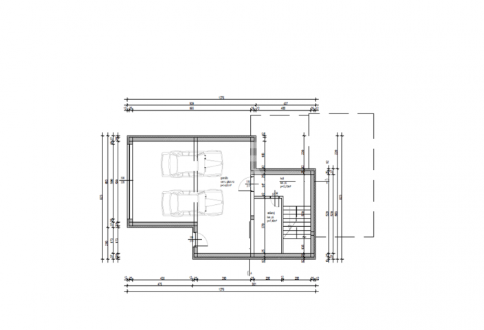 Dobrinj, Umgebung, Luxusvilla im Bau in ruhiger Lage!! ID 504