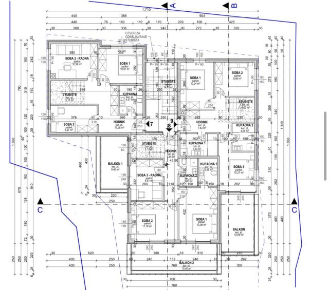 PAG, POVLJANA - Zweistöckige Wohnung, 100 m vom Meer entfernt, S7