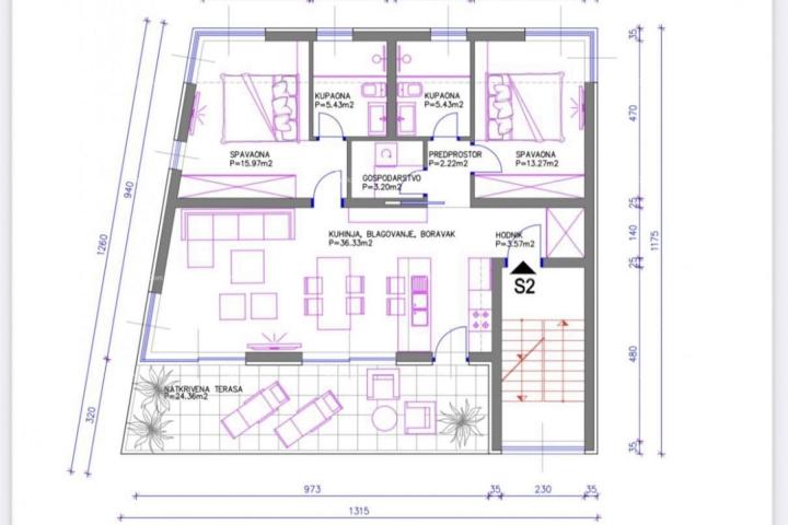 Istra, Medulin, atraktivno građevinsko zemljište 500 m2 u blizini plaža za prizemlje+ 2 kata