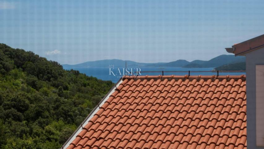 Sveti Jakov, otok Lošinj - apartman 70m2 s pogledom na more