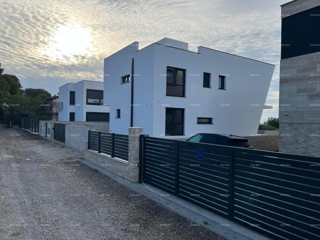 House Sale of a new house with a swimming pool.