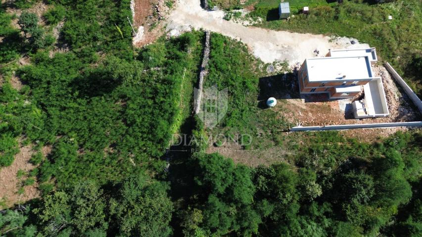 Labin, okolica, građevinsko zemljište sa panoramskim pogledom