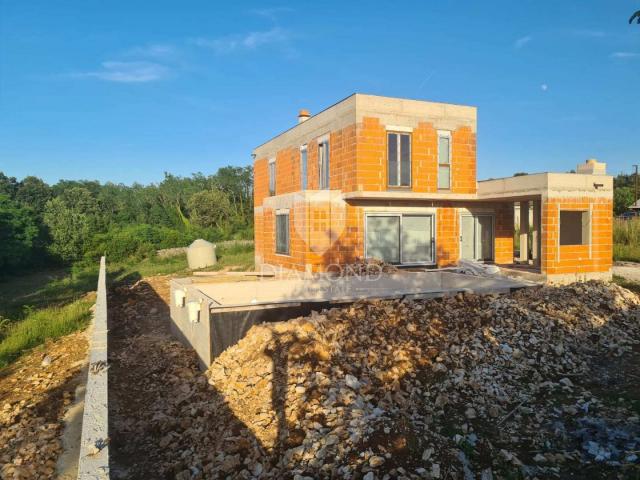 Labin, Umgebung, Neubau mit Panoramablick