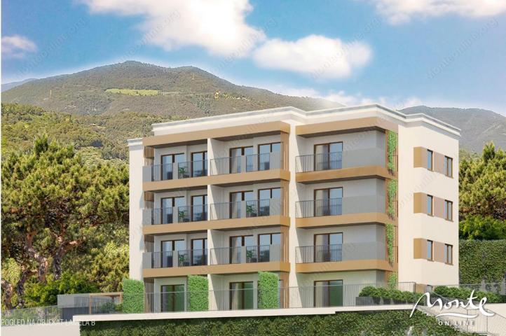 Apartment with 2 bedrooms in a new residential complex with a swimming pool in a quiet area of Tivat