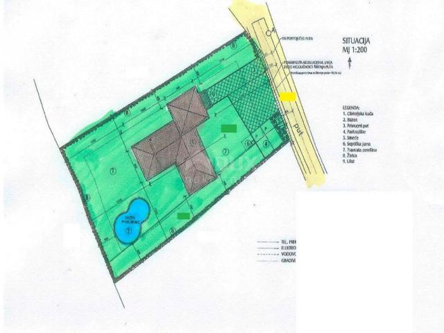 ISTRIA, VRSAR - building plot 1214 m2!