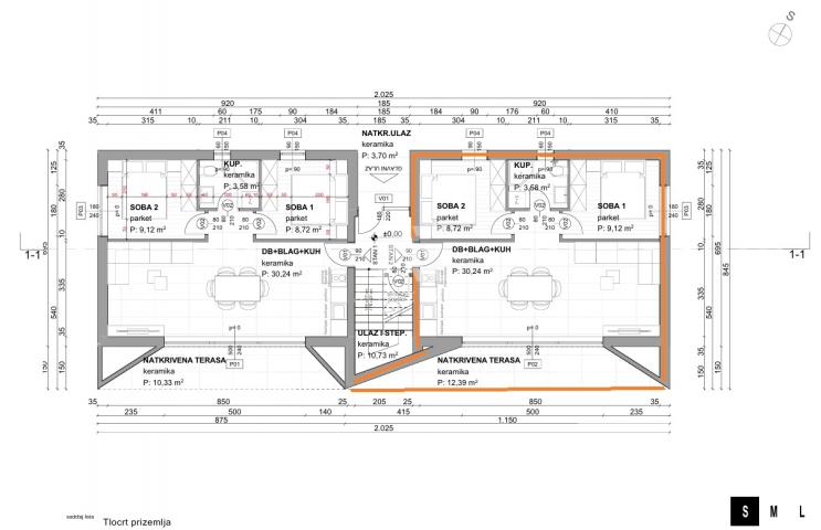 Baška, okolica, apartman u prizemlju sa okućnicom! ID 587 