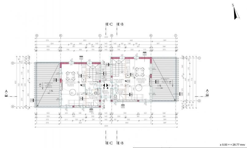 ZADAR, RTINA - Two-story apartment under construction near the sea S3