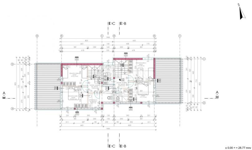 ZADAR, RTINA - Two-story apartment under construction near the sea S3