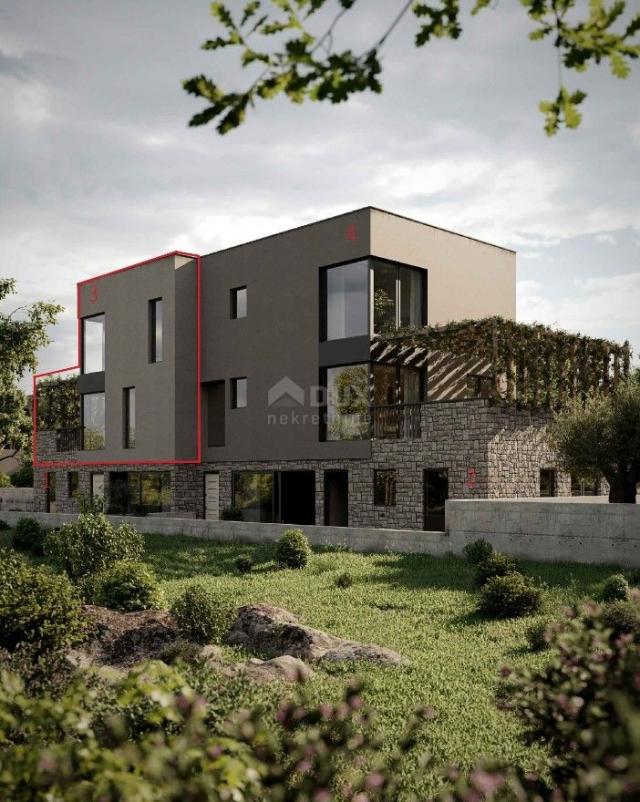 ZADAR, RTINA - Two-story apartment under construction near the sea S3