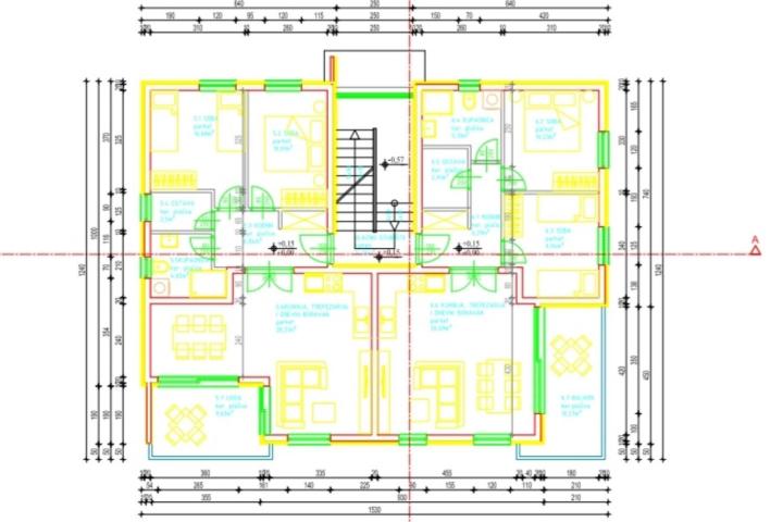 Sveti Petar, Biograd na Moru – Apartman S2 u prizemlju od 66 m2