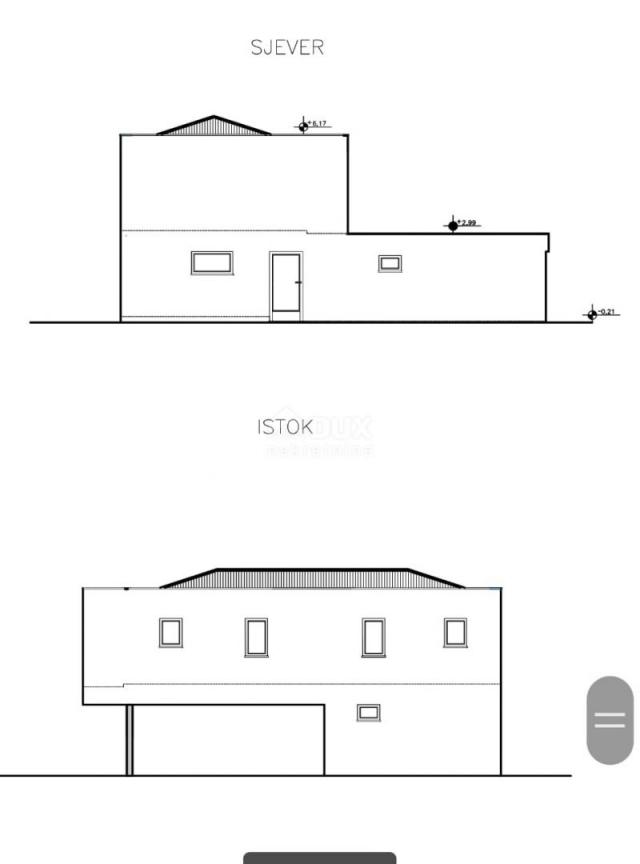 ISTRIEN, BARBAN - Zwei Baugrundstücke mit eingereichten Anfragen für den Bau freistehender moderner 