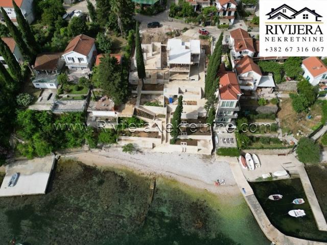 Luxury Villa under construction, first row to the sea, Njivica, Herceg Novi