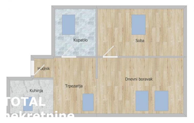 2 Dvosoban stan NOVI SAD, 82400€