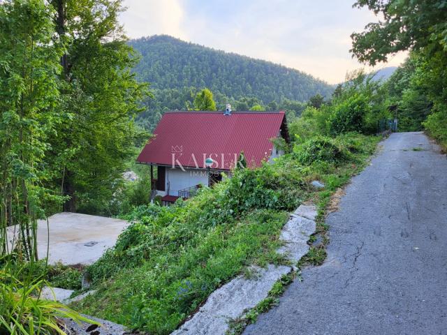 Gorski kotar, Gerovski Kraj - Baugrundstück mit Fundamentplatte