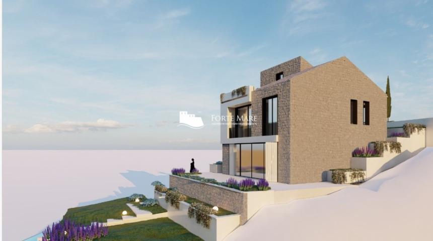 Villa for sale in Herceg Novi, Njivice area