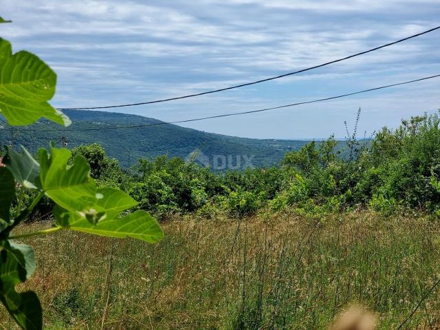 ISTRA, LABIN - Veliko zemljište s panoramskim pogledom