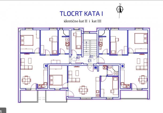 ISTRIA, PULA - Apartment in a new building with a garage!