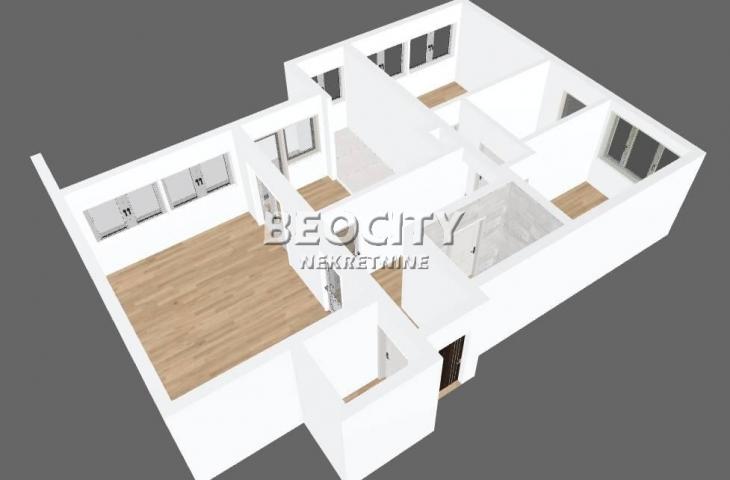 Novi Beograd, Blok 70, Jurija Gagarina, 3. 5, 95m2, 259500EUR